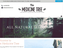 Tablet Screenshot of getmedicinetree.com